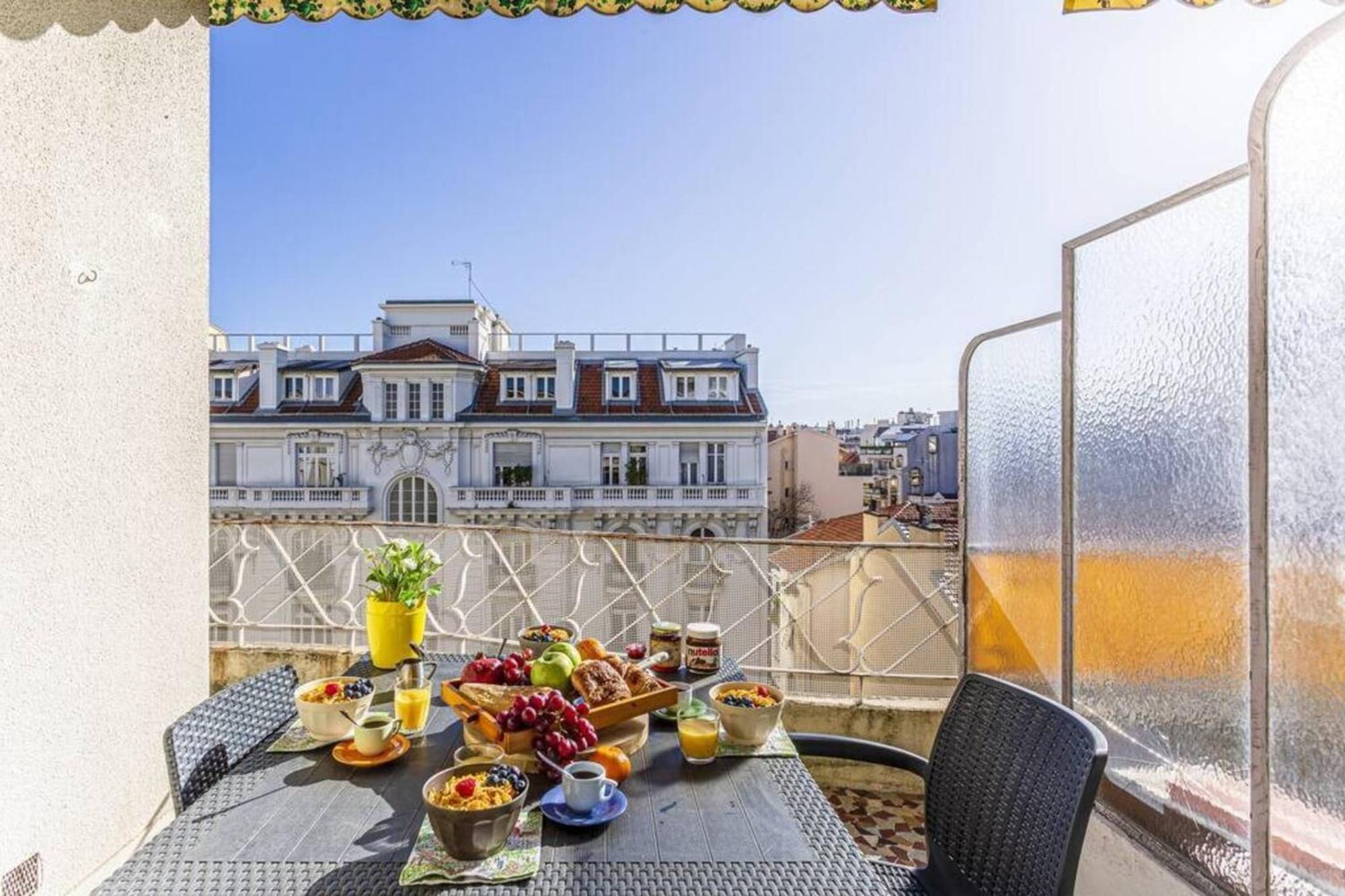 Fleurs 22 - City Center - Modern W Terrace Ницца Экстерьер фото