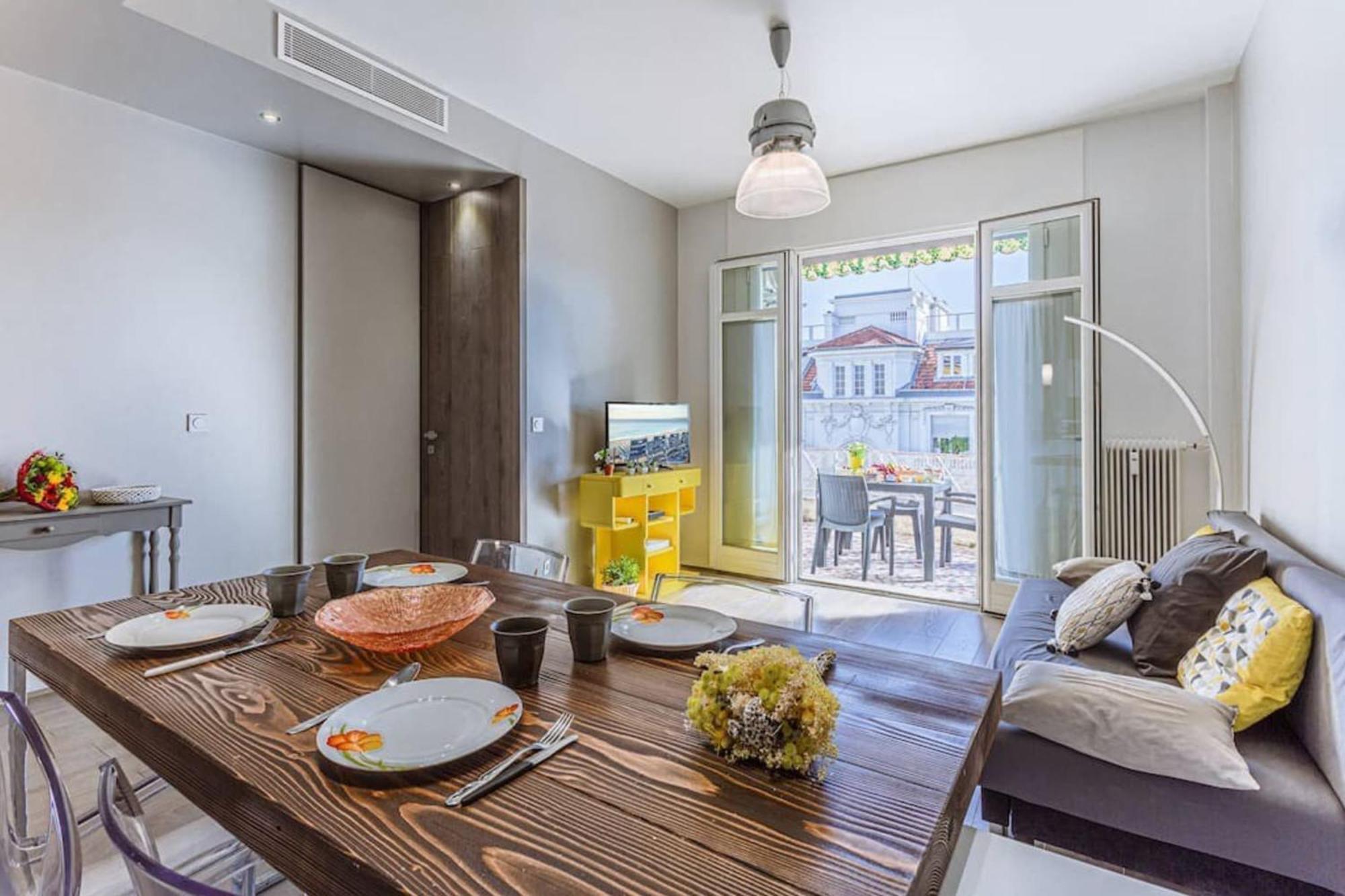 Fleurs 22 - City Center - Modern W Terrace Ницца Экстерьер фото
